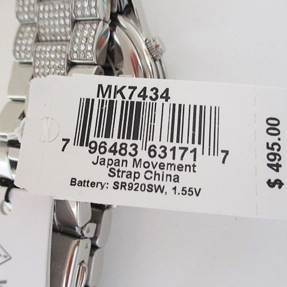 MICHAEL KORS - Bryant Pavé Silver-Tone Watch - Picture 8 of 8